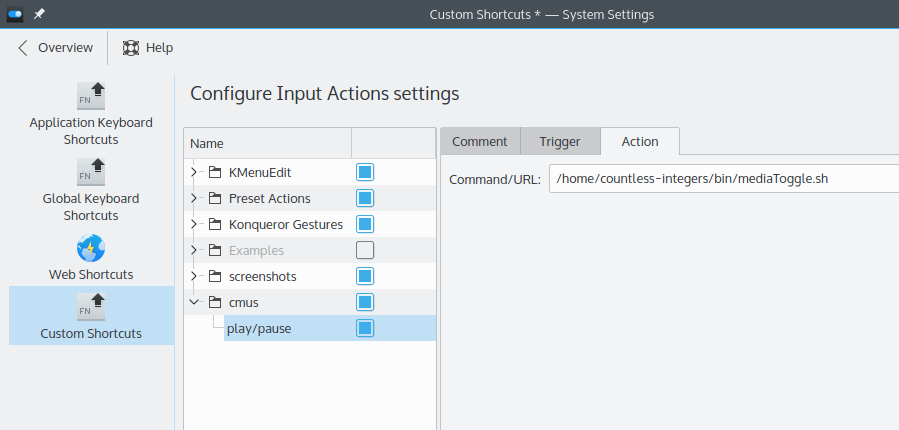 setting custom binding to newly written script